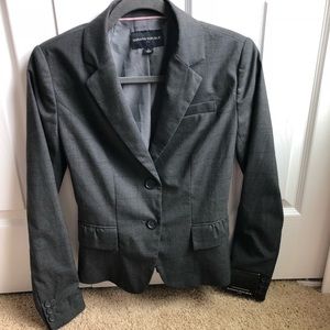 BNWT Banana Republic Gray Career Blazer Size 0